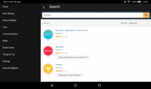 Harmony Skills for Amazon Alexa