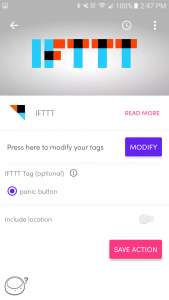 Flic, How to use IFTTT Applets 2