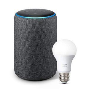 image of echo plus 2018 philips hue light bulb bundle