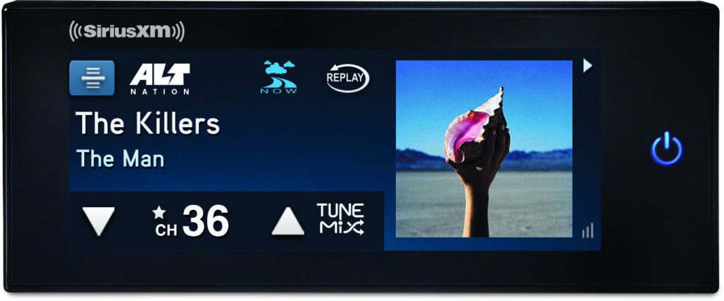image of siriusxm commander touch