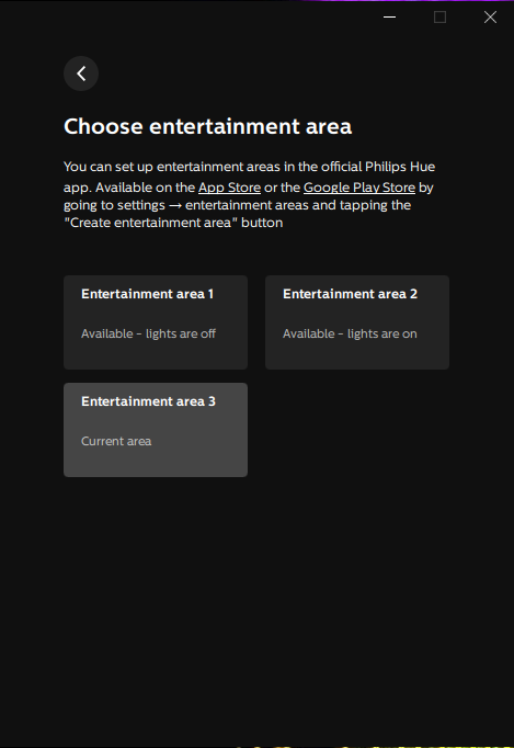 image of switch entertainment area