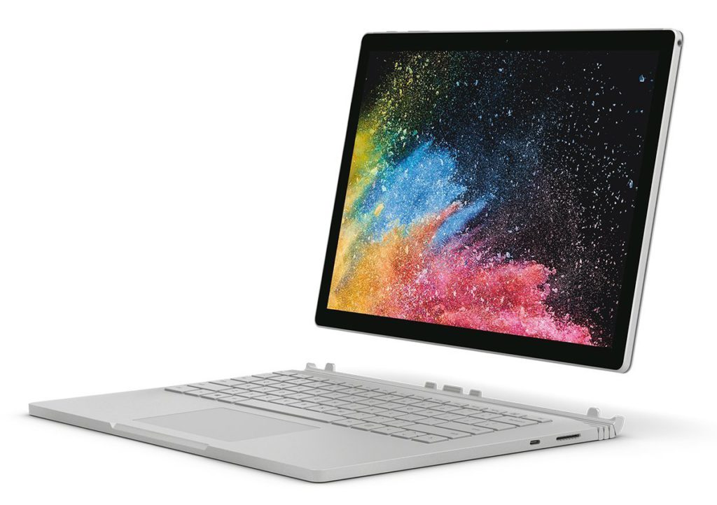 image of microsoft surface book 2