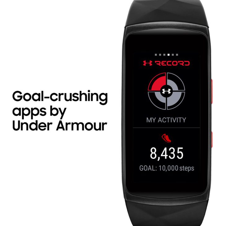 difference between samsung gear fit 2 pro small and large